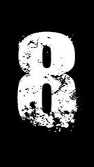 IPS Nixie clock dial face preview for Distressed Ink.
