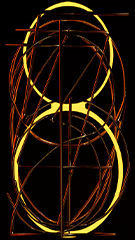 IPS Nixie clock dial face preview for Copper Orbit.